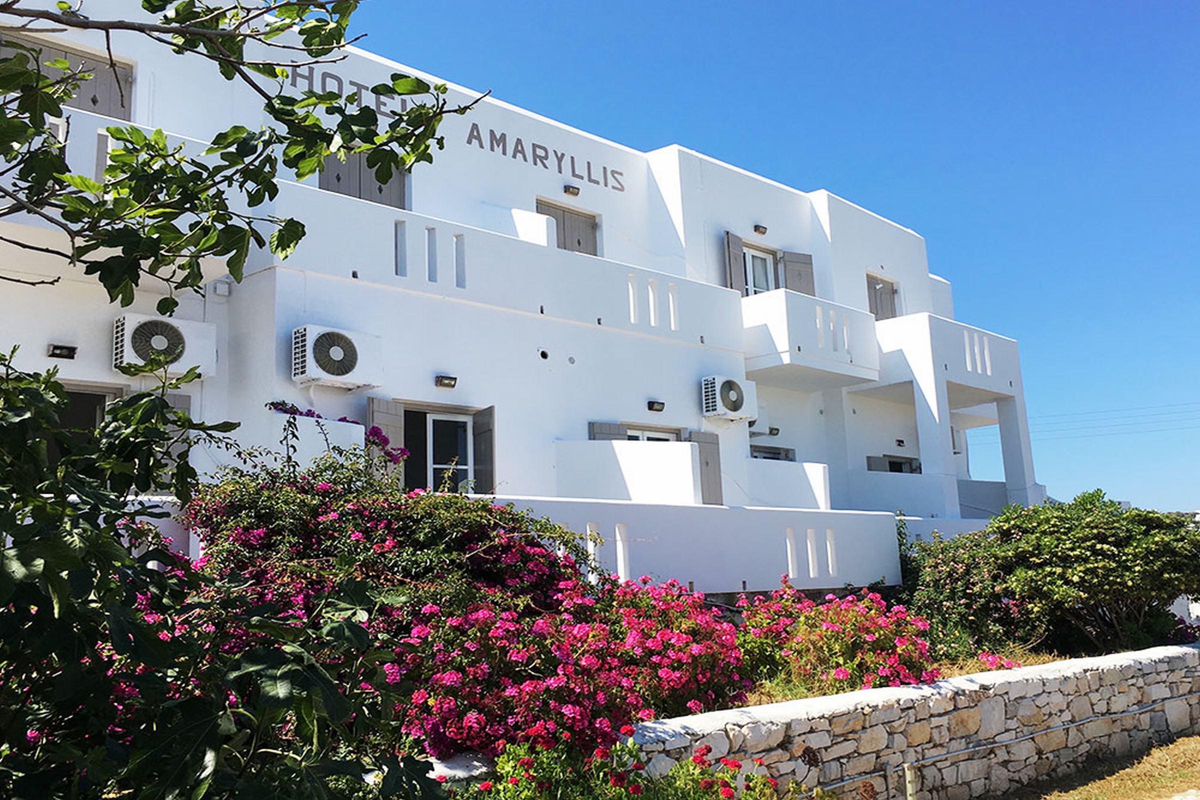 Amaryllis Beach Hotel Chrisi Akti  Esterno foto